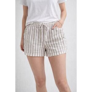 4 for $10 Old Navy Striped Linen Blend Shorts EUC S